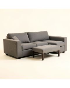 Sylvette 78.5 '' Wide Reversible Sofa & Chaise With Ottoman (synthetic illustration; no displayed measurements)