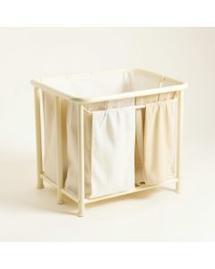 Field Canyon Laundry Sorting Station With Plain Removable Bags - Cream (synthetic illustration; no displayed measurements)