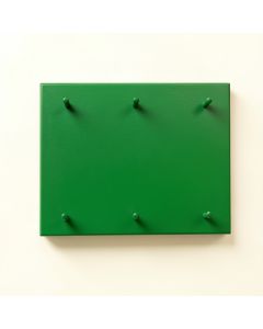 Cove Bridge Empty Wall-Mounted Tool Organizer Panel - Green (synthetic illustration; no displayed measurements)
