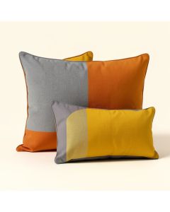 Sunsets Indoor/Outdoor, Removable Cover Pillow, & 1 Lumbar Pillow (synthetic illustration; no displayed measurements)