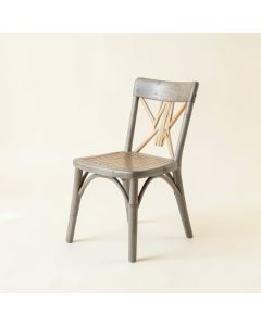 Shore Bluff Small Chair - Gray (synthetic illustration; no displayed measurements)