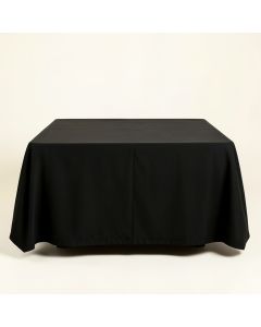 Spruce Bend Flat Bed Sheet - Black (synthetic illustration; no displayed measurements)