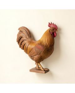 Cameo Rooster Print Wall Décor (synthetic illustration; no displayed measurements)