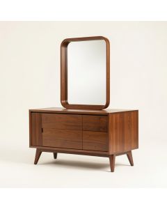 Parocela Mid-Century Modern Dresser Mirror (synthetic illustration; no displayed measurements)