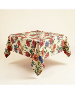 Yadav Vinyl Cutwork Tablecloth (synthetic illustration; no displayed measurements)
