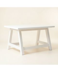 Reed Bend Empty Workshop Workbench - White (synthetic illustration; no displayed measurements)