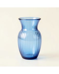 Elm Branch Empty Decorative Vase - Blue (synthetic illustration; no displayed measurements)