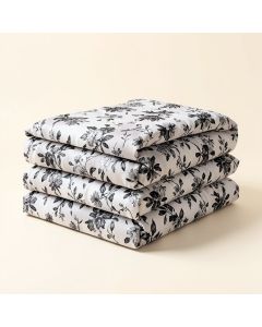 Ferron Floral Cotton Comforter Set (synthetic illustration; no displayed measurements)