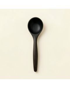 Dune Crest Cooking Spoon - Black (synthetic illustration; no displayed measurements)