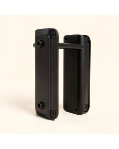 Single Bypass Double Door Barn Door Hardware Kit (synthetic illustration; no displayed measurements)
