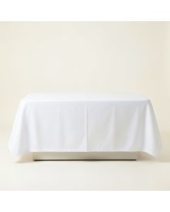 Fern Canyon Flat Bed Sheet - White (synthetic illustration; no displayed measurements)