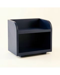 Linden Bridge Empty Mug-Storage Cabinet Insert - Navy (synthetic illustration; no displayed measurements)
