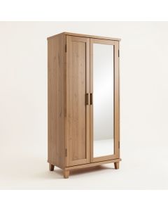 Rizer Mirror 1 Door Armoire (synthetic illustration; no displayed measurements)