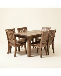 Tilley Rustic 5 Piece Dining Set (synthetic illustration; no displayed measurements)