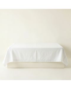 Wren Canyon Flat Bed Sheet - White (synthetic illustration; no displayed measurements)