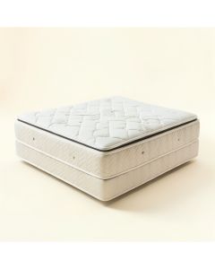 Serta Elkins 11 '' Firm Innerspring Mattress And Box Spring Set (synthetic illustration; no displayed measurements)