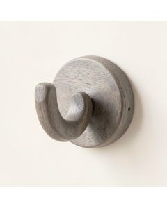 Bay Crest Wall-Mounted Robe Hook - Gray (synthetic illustration; no displayed measurements)
