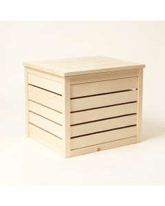 Briar Bluff Closed Outdoor Storage Box - Ivory (synthetic illustration; no displayed measurements)