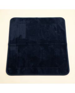 Hazel Brook Bath Mat - Navy (synthetic illustration; no displayed measurements)