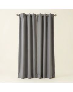 Ambesonne London 2 Panel Curtain Set (synthetic illustration; no displayed measurements)