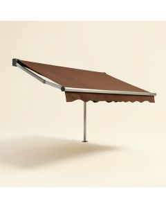 118 '' D Side Awning In Coffee (synthetic illustration; no displayed measurements)