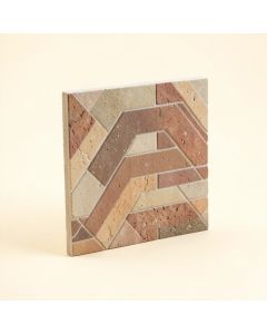 2 '' X 6 '' Beveled Ceramic Brick Joint Mosaic Wall & Floor Tile (synthetic illustration; no displayed measurements)