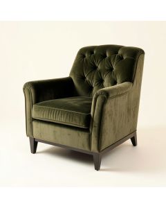 Ethelsville 27.17 '' Wide Tufted Armchair (synthetic illustration; no displayed measurements)