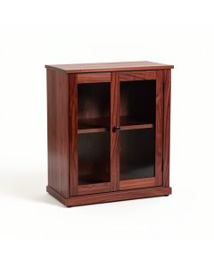 Window Pane Multimedia Cabinet (synthetic illustration; no displayed measurements)
