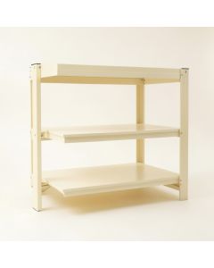 Stone Bend Empty Countertop Canister Rack - Cream (synthetic illustration; no displayed measurements)