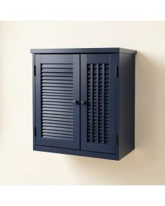 Bay Arc Wall-Mounted Laundry Cabinet (synthetic illustration; no displayed measurements)