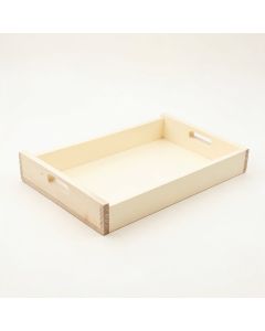 Maple Branch Serving Tray - Cream (synthetic illustration; no displayed measurements)