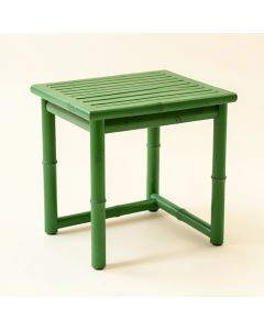 Aspen Arc Compact Balcony Table (synthetic illustration; no displayed measurements)