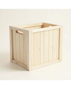 Pine Crossing Closed Outdoor Storage Box - Ivory (synthetic illustration; no displayed measurements)