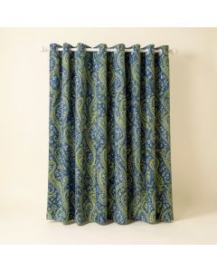 Hollenbeck Modern Paisley Room Darkening Grommet Curtain Panel (synthetic illustration; no displayed measurements)