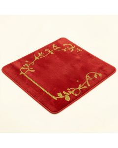 Jingle All The Way Memory Foam Bath Rug (synthetic illustration; no displayed measurements)