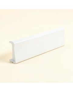 Plain 3 1/2 '' H X 96 '' W X 1 '' D Chair Rail (synthetic illustration; no displayed measurements)