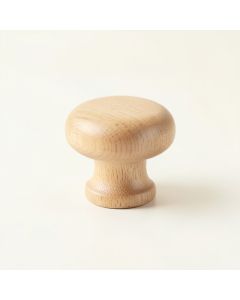 Field Bend Cabinet Knob Without Packaging - Beige (synthetic illustration; no displayed measurements)
