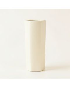 Hazel Bluff Empty Decorative Vase - Ivory (synthetic illustration; no displayed measurements)