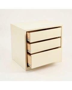 Laurel Dell Small-Parts Storage Drawer Cabinet - Cream (synthetic illustration; no displayed measurements)
