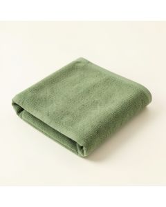 Wren Branch Bath Towel - Green (synthetic illustration; no displayed measurements)