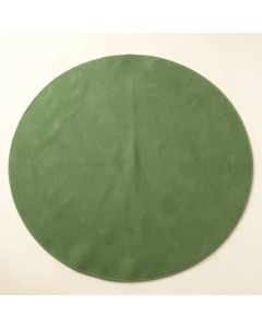 Reed Crest Round Area Rug - Green (synthetic illustration; no displayed measurements)