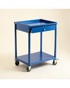 Oak Canyon Empty Rolling Workshop Cart - Blue (synthetic illustration; no displayed measurements)