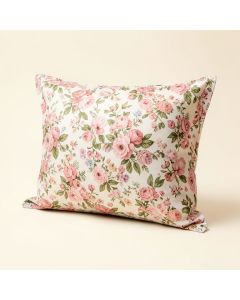 Lace Floral Pillowcase (synthetic illustration; no displayed measurements)