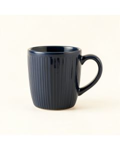 Cedar Crossing Ceramic Mug - Navy (synthetic illustration; no displayed measurements)