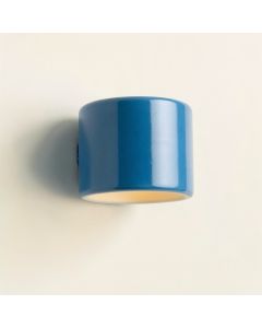 Alder Bridge Wall Sconce Mounted On A Plain Wall - Blue (synthetic illustration; no displayed measurements)