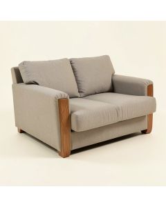 Corette Cotton Rolled Arm Sofa Bed With Reversible Cushions (synthetic illustration; no displayed measurements)