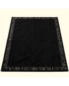 Meadow Branch Rectangular Area Rug - Black (synthetic illustration; no displayed measurements)
