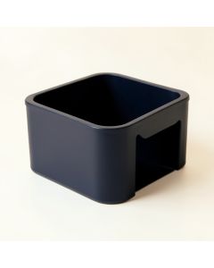 Juniper Arc Empty Furniture-Style Litter Enclosure (synthetic illustration; no displayed measurements)