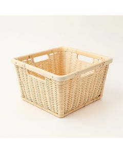 Aspen Bend Empty Storage Basket - Cream (synthetic illustration; no displayed measurements)