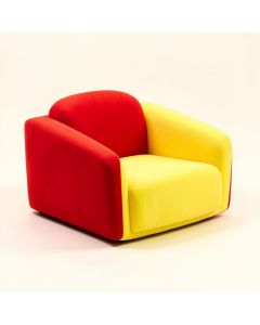 Elmo 2 In 1 Flip Open Kids Foam Sofa (synthetic illustration; no displayed measurements)